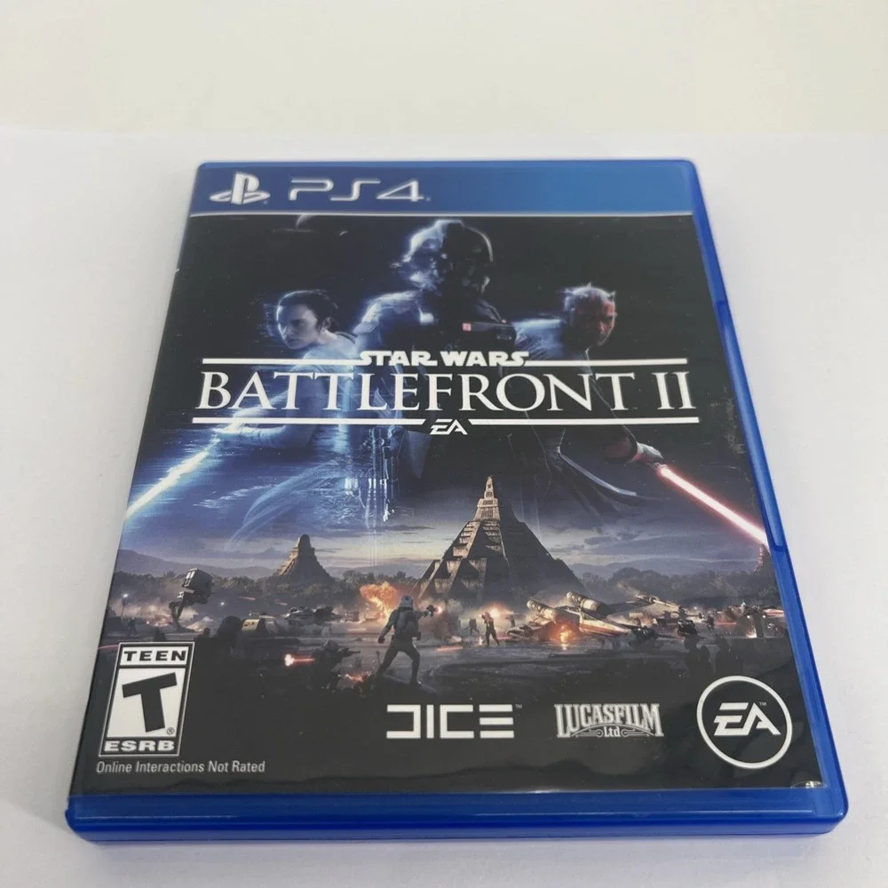 Star Wars Battlefront II 2 PS4 (Sony PlayStation 4, 2017) CIB, Complete, VG